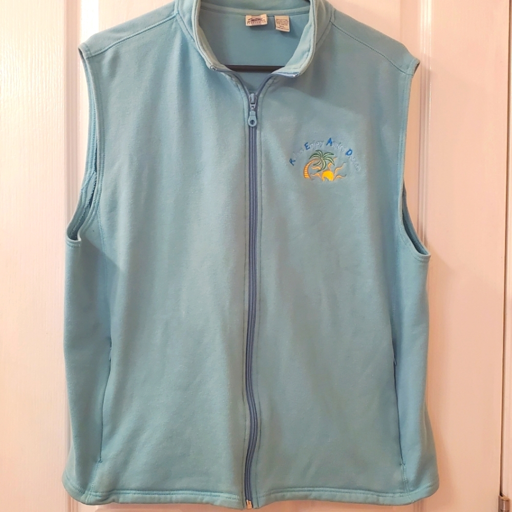 Relax, Enjoy, Aspire, Dream Vest